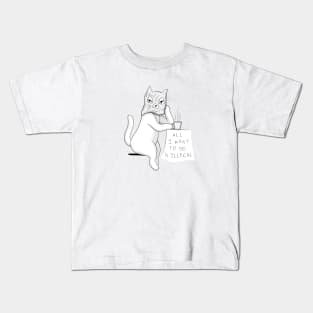 Illegal Cat Kids T-Shirt